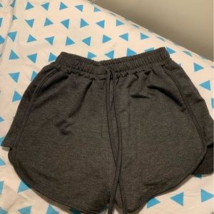 Dark grey SHEIN shorts